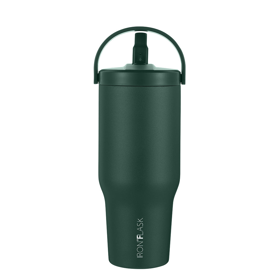 30 Oz Sidekick Insulated Stainless Steel Water Bottle with Straw Lid - Leakproof & Sweatproof - Keep Drinks Cold 24Hrs/Hot 12Hrs - Perfect for Gym, Hiking, Travel & Office Use