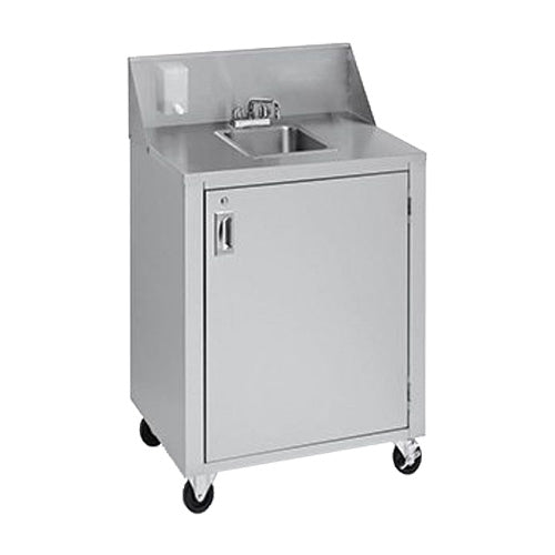 Crown Verity CV PHS 4C Portable Space Saver Sink - Compact Cold Water Only Sink for Small Kitchens, RVs, Camping & Outdoor Use
