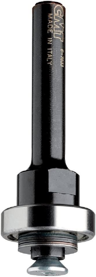 1/2 Inch Shank CMT 824.122.10 Slot Cutter Arbor with 7/8 Inch Bearing - Perfect for Woodworking & Router Table Projects