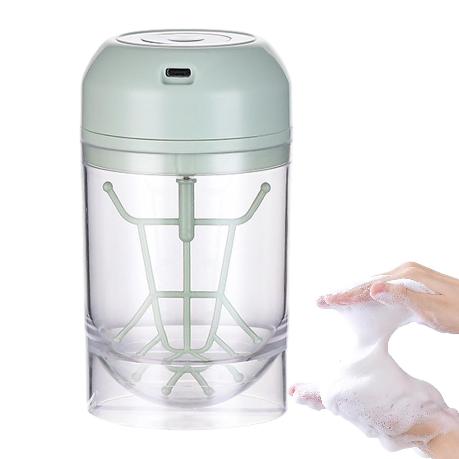 Electric Facial Foam Cleanser & Bubble Maker - Marshmallow Whip Foam Machine for Deep Skin Cleansing | Portable Facial Cleansing Tool for Women & Girls | Perfect for Daily Skincare Routine & Spa Days