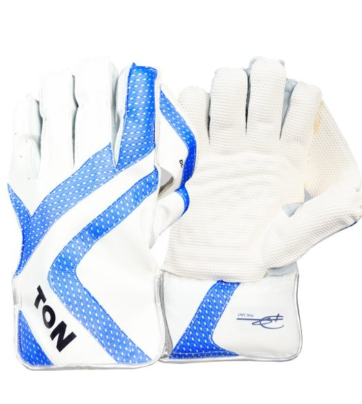 Premium SS Ton Cricket Wicket Keeping Gloves for Men - Durable & Comfortable for Professional Matches & Practice Sessions