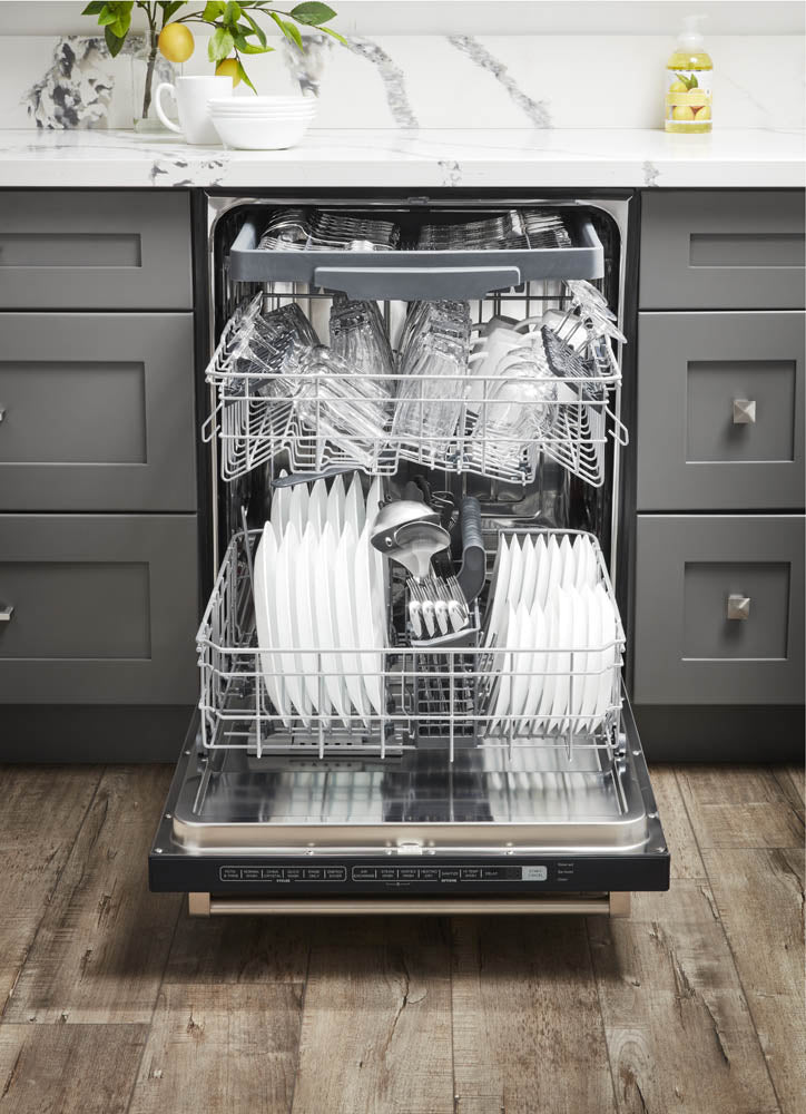 THOR Kitchen 24 Inch Built-In Dishwasher - Stainless Steel (HDW2401SS) - Perfect for Small Kitchens, Apartments & Modern Homes