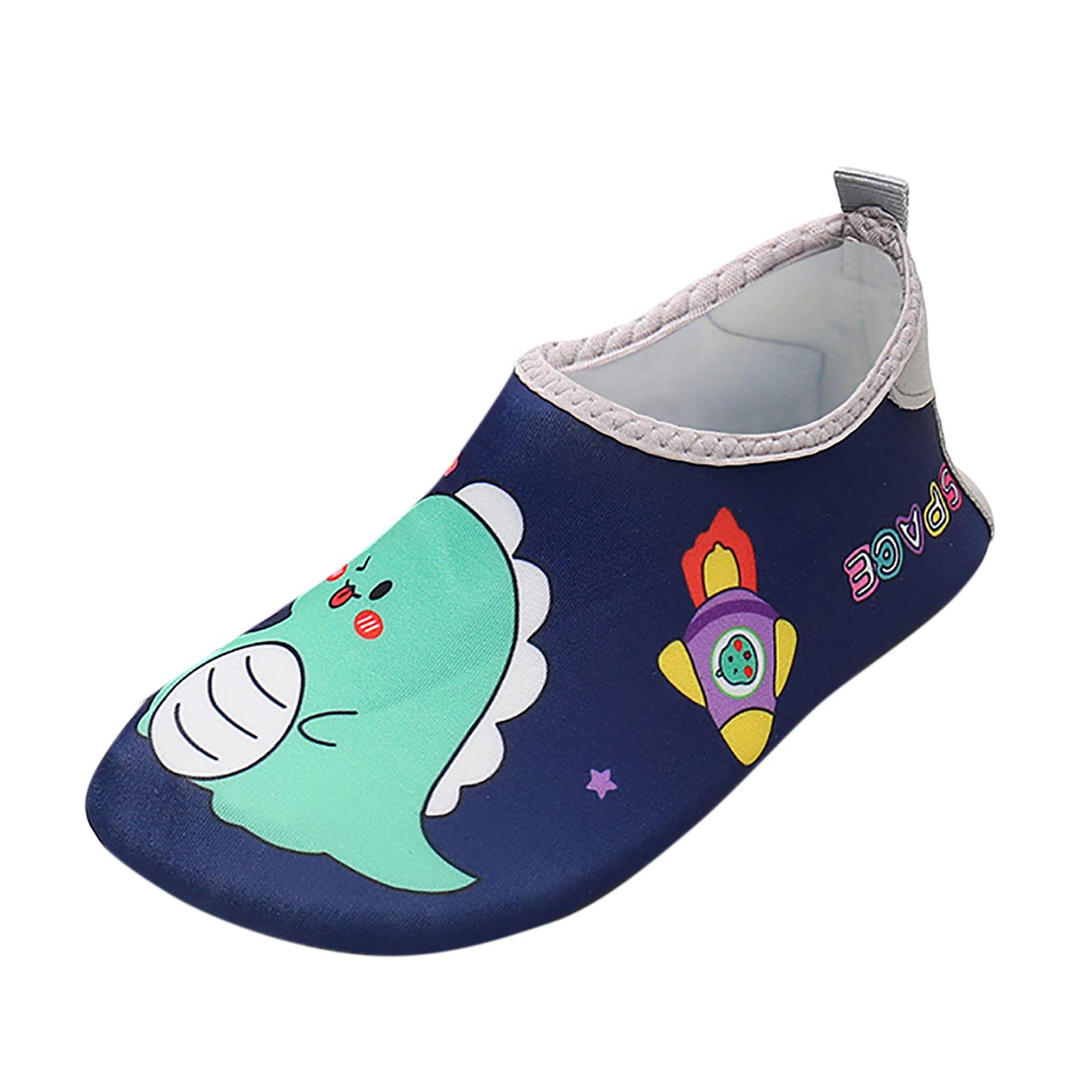 **Toddler Kids Swim Shoes - Quick Dry Non-Slip Water Shoes for Boys & Girls - Barefoot Aqua Socks for Beach, Pool, Water Sports & Outdoor Play**