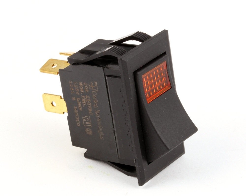 Cres Cor 0808-113-K 20 Amp 120 Volt Light Switch Kit - Commercial Grade Electrical Switch for Restaurants, Schools, and Industrial Use