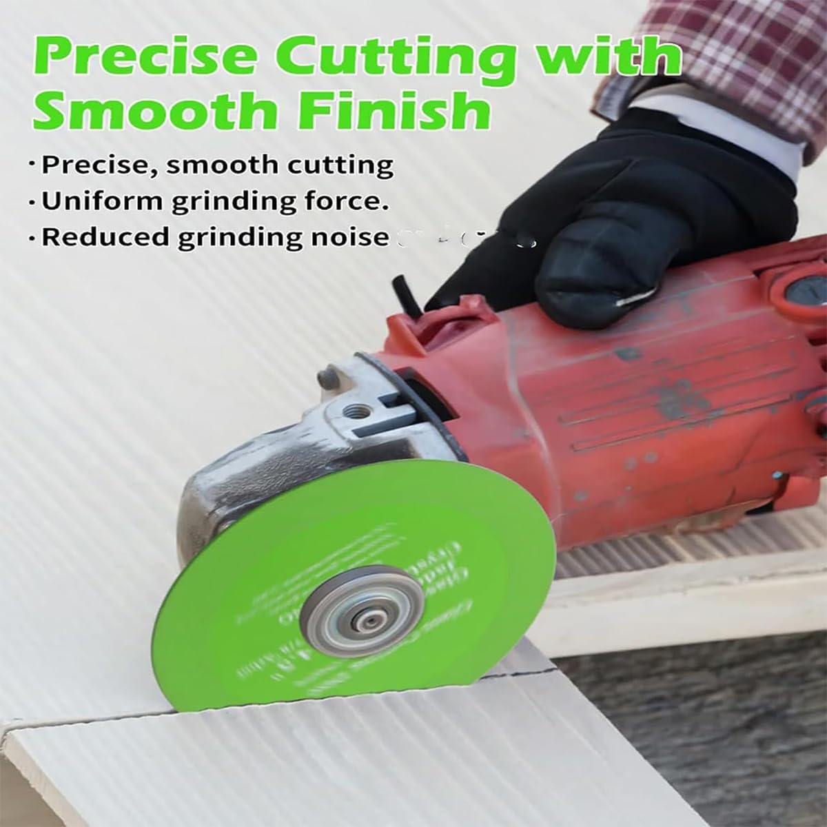 Klyzor 5-Pack Diamond Chamfered Saw Blades for Angle Grinder - Premium Glass Cutting Discs for Tile, Marble, Ceramic & Stone - Perfect for DIY Projects, Home Renovations & Professional Construction Work
