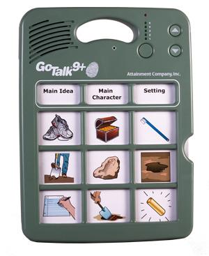 Go Talk 9+ Lite Touch AAC Communication Device - Portable Speech Generating Device for Special Needs - Ideal for Autism, Stroke Recovery & Nonverbal Communication at Home, School & Therapy
