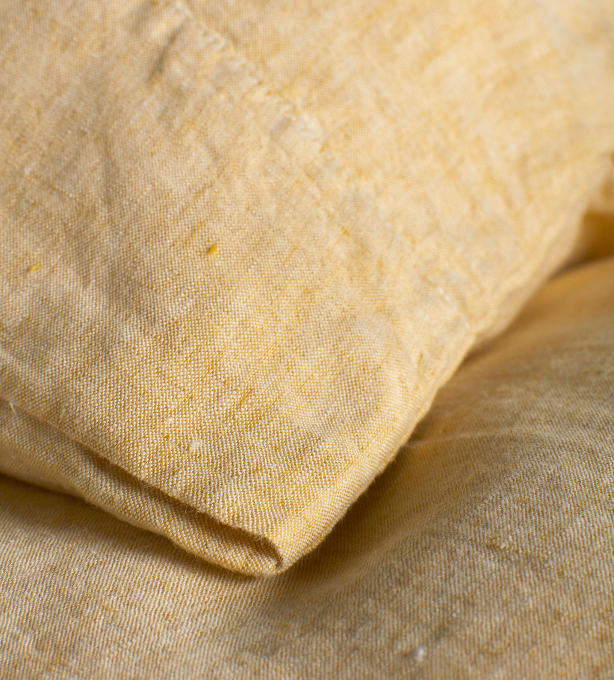 Buttercup 100% Linen Duvet Cover Set - Breathable & Soft Natural Bedding for All Seasons - Perfect for Master Bedroom, Guest Room & Vacation Homes