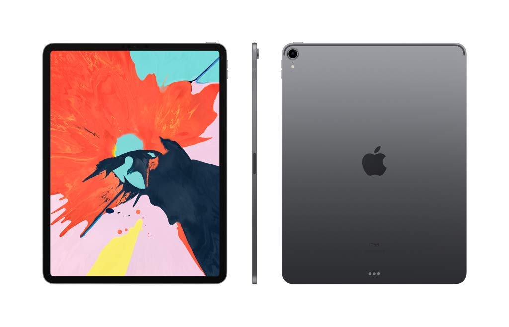 2018 Apple iPad Pro 12.9-inch Wi-Fi 512GB Space Grey (Renewed) - Premium Refurbished Tablet for Work, Study & Entertainment