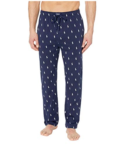 Polo Ralph Lauren Men's Jersey Knit Joggers Pants - Comfortable Cotton Underwear with Elastic Waistband | Perfect for Lounge Wear, Gym & Casual Outfits