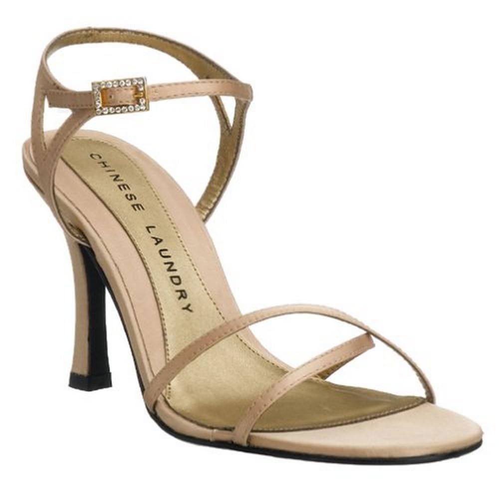 Chinese Laundry Women's Jordan High Heel Strappy Sandals - Sexy Open-Toe Stiletto Heels for Date Night & Summer Weddings