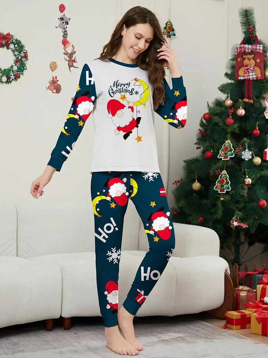 Festive Santa Claus Christmas Matching Family Pajama Set - Cozy Holiday Sleepwear for Kids & Adults - Perfect for Christmas Morning & Family Photos