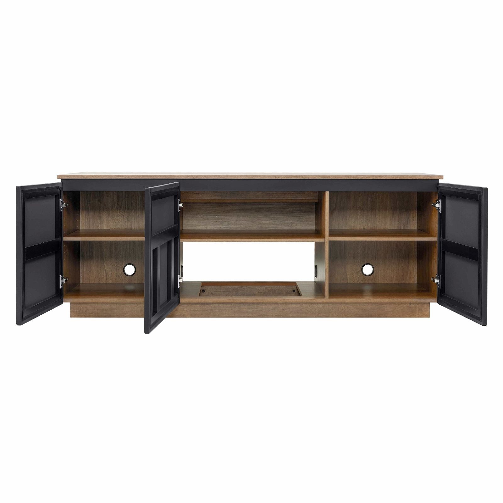 Tauris Hollywood 1800DO TV Stand Entertainment Center - Modern Media Console for Living Room, Home Theater & Gaming Setup