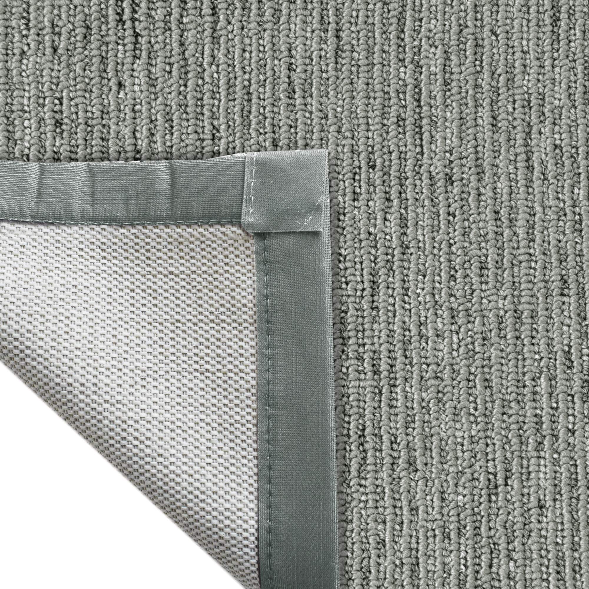 Premium Synthetic Sisal Runner Rug - Soft, Stain Resistant & Easy to Clean - Silver Grey 28.5