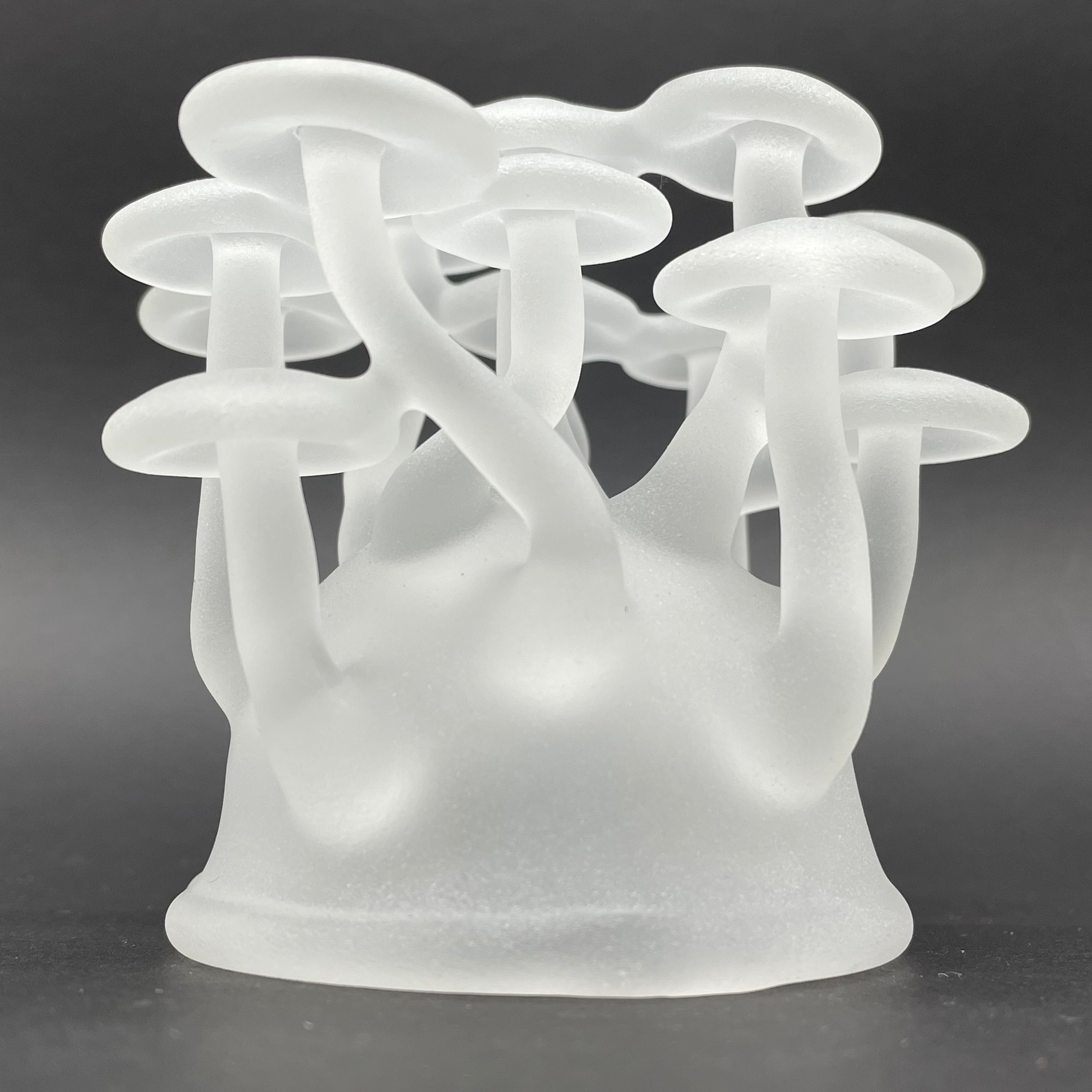 Magical Mushroom Sculpture - Handmade Home Decor, Unique Gift for Nature Lovers - Perfect for Garden, Living Room & Office Desk Decor