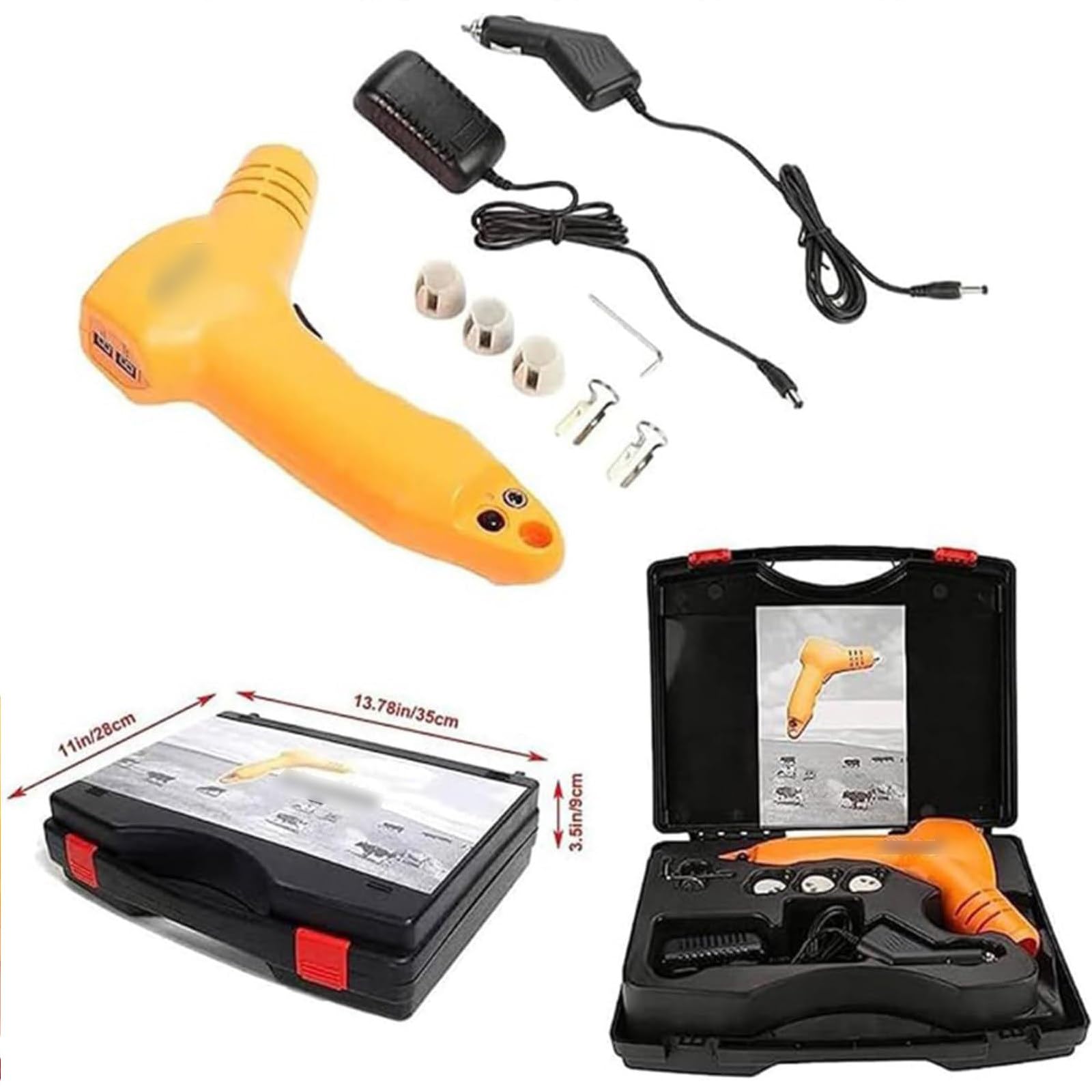 Electric Dehorner for Cattle & Goats - Fast Heating Farm Dehorning Tool with 250+ Uses - Perfect for Calf, Goat & Livestock Care on Dairy Farms & Ranches