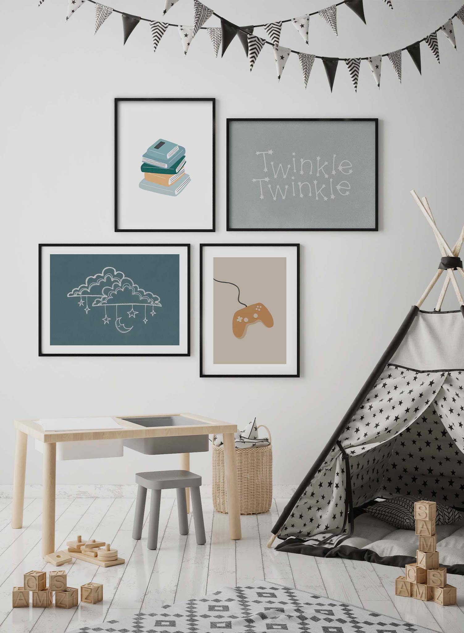 Bookworm Poster - Inspirational Reading Wall Art for Book Lovers - Perfect for Home, Office & Library Decor