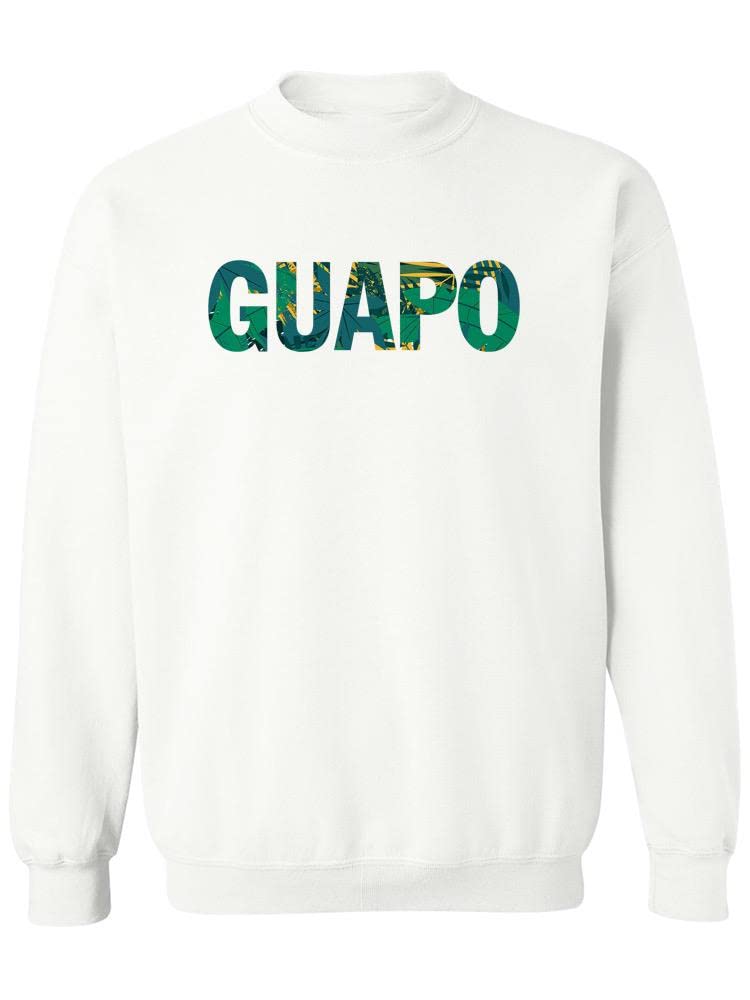 Smartprints Guapo Sweatshirt for Women - Trendy Pullover Hoodie with Unique SPIdeals Designs | Perfect for Casual Wear, Street Style & Cozy Outfits