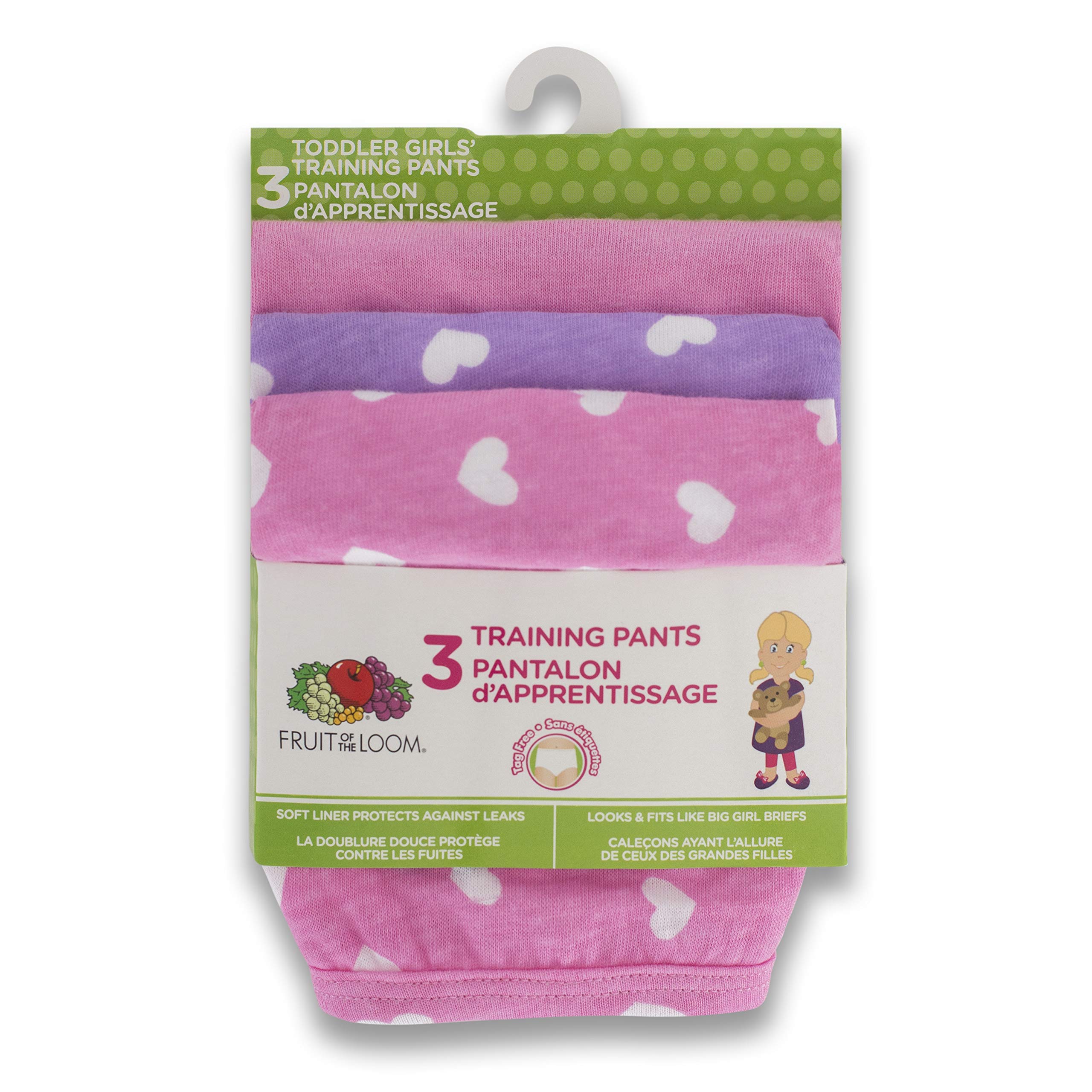 Fruit of the Loom Girls' Comfortable Cotton T-Shirts - Soft & Breathable Everyday Tees for School, Play & Casual Wear