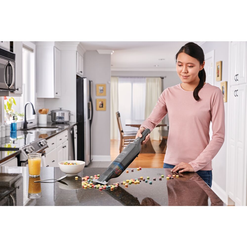 Slim Dustbuster® Qplo - Powerful Cordless Handheld Vacuum Cleaner for Home, Car, and Pet Hair - Compact & Lightweight for Easy Cleaning Anywhere
