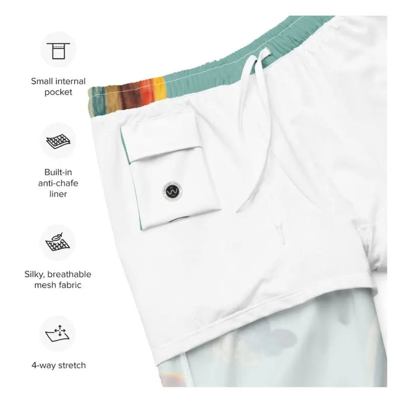 Men's Quick-Dry Swim Shorts for Beach & Pool | Lightweight & Comfortable | Perfect for Swimming, Surfing & Summer Activities