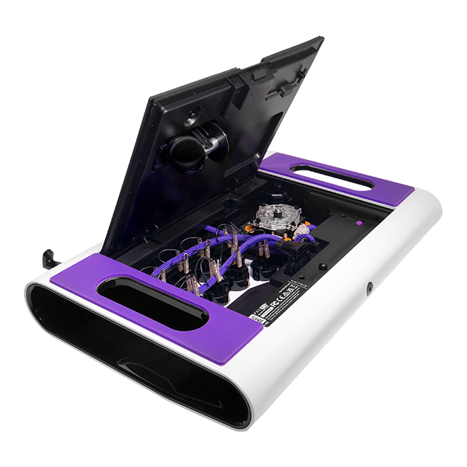 Victrix PRO FS Arcade Fight Stick for PlayStation 4, PlayStation 5 & PC - Tournament Grade White Joystick - Perfect for Fighting Games & Esports Tournaments