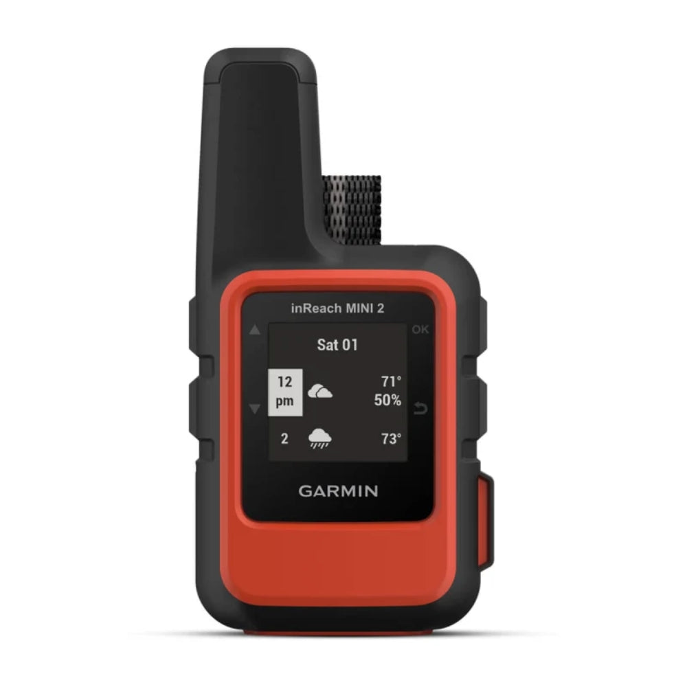 Garmin inReach Mini 2 - Compact Satellite GPS Communicator with SOS Emergency Alert & Two-Way Messaging | Perfect for Hiking, Camping, Backpacking & Outdoor Adventures