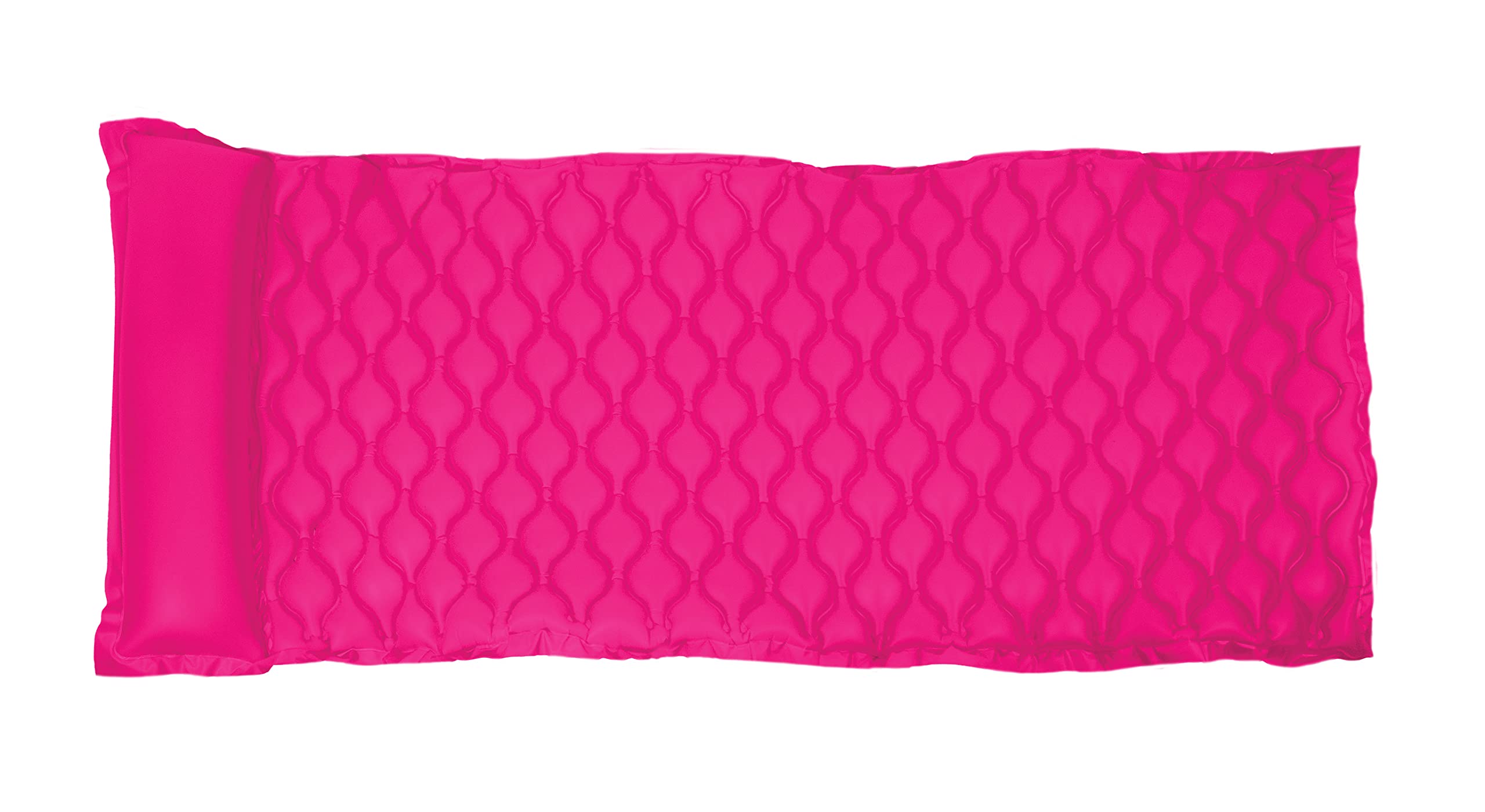 Poolmaster Roll 'N Go Swimming Pool Mattress Float - Large Pink Inflatable Pool Lounge for Adults & Kids - Perfect for Relaxing, Sunbathing & Pool Parties