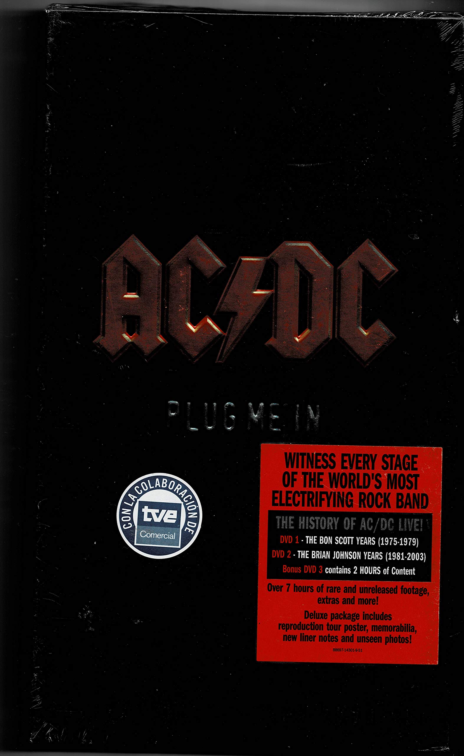 AC/DC Plug Me In - Official Music Album & Live Performances Collection | Perfect for Rock Fans, Road Trips & Party Playlists