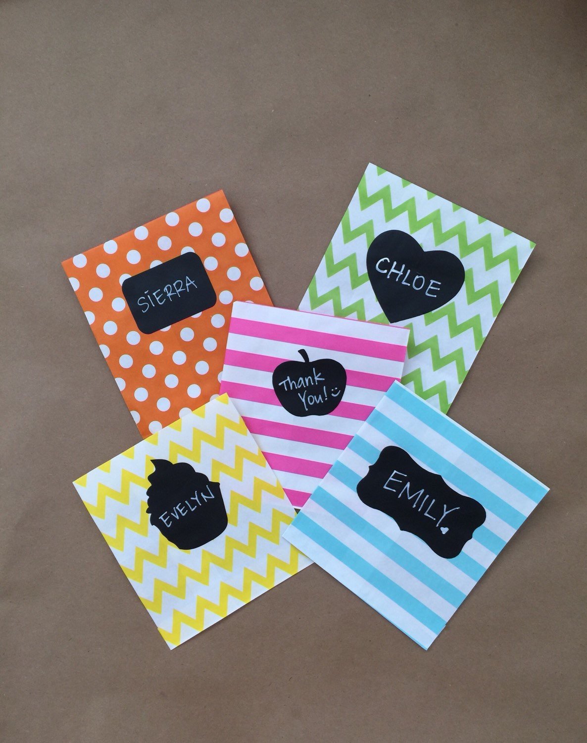 Allydrew Pink Polka Dot Favor Bags - Set of 25 Party Gift Bags for Birthdays, Baby Showers & Wedding Favors