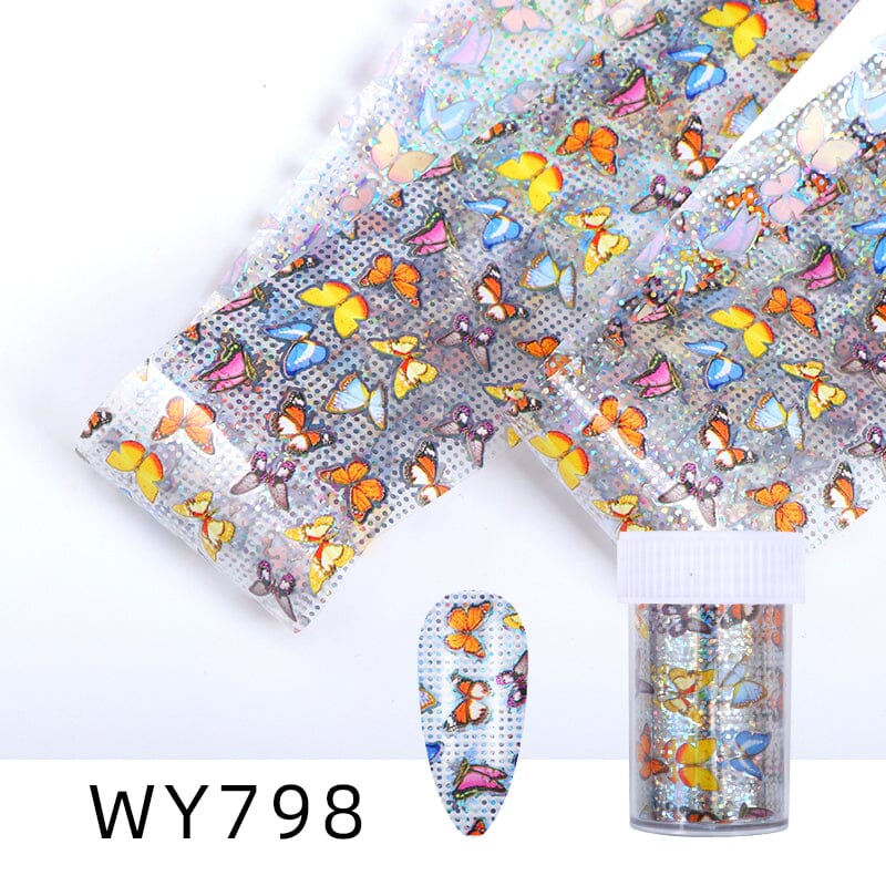 Premium WY Series Heat Transfer Foil Roll for DIY Crafts, T-Shirt Printing & Custom Apparel Design – Ideal for Home Projects, Fashion Design & Small Business Use