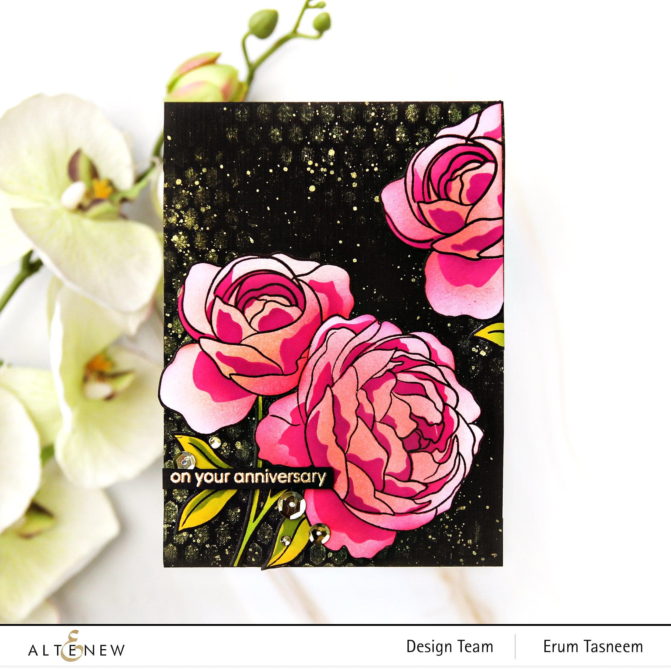 Ambridge Rose Die Set - High-Quality Metal Cutting Dies for Scrapbooking, Card Making & DIY Crafts | Perfect for Home Decor, Greeting Cards & Paper Projects