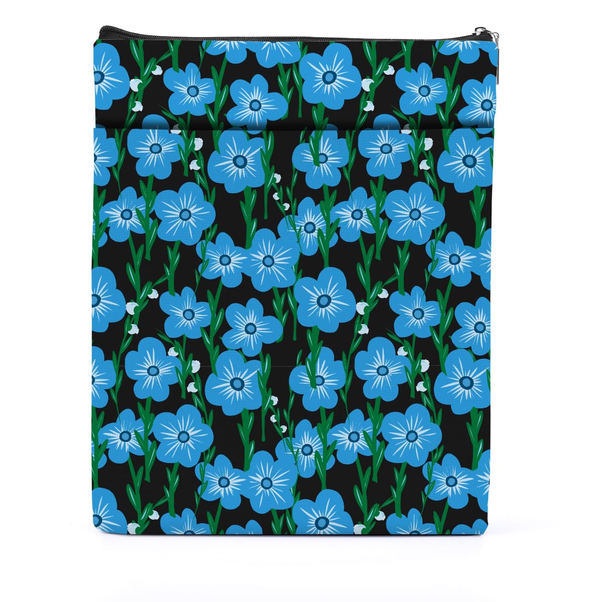 Floral Book Sleeve - Cute Book Cover Protector for Book Lovers | Perfect Gift for Bibliophiles, Librarians & Teachers | Great for Book Clubs, Mother's Day, Graduation & Birthday Presents | Ideal for Reading, Travel & Daily Book Protection