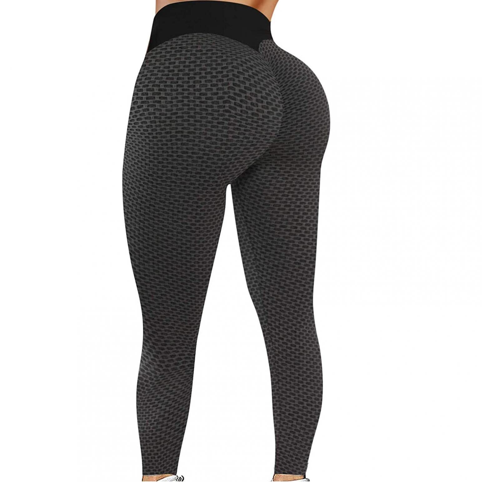 Actbeli Women's Butt Lifting Tummy Control Yoga Leggings - High Waist Workout Pants for Gym, Fitness & Exercise - Perfect for Yoga, Running & Casual Wear