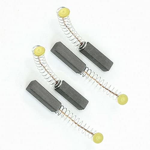 10pcs 6x6x20mm Motor Carbon Brushes Replacement for M.C Power Tools - Compatible with Drills, Electric Grinders & Rotary Tools - DIY & Professional Repair Use