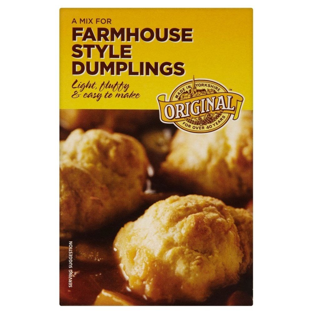 GoldenFry Original Mix for Farmhouse Style Light & Fluffy Dumplings (5oz) – Easy Homemade Dumpling Mix for Soups, Stews & Comfort Food Recipes
