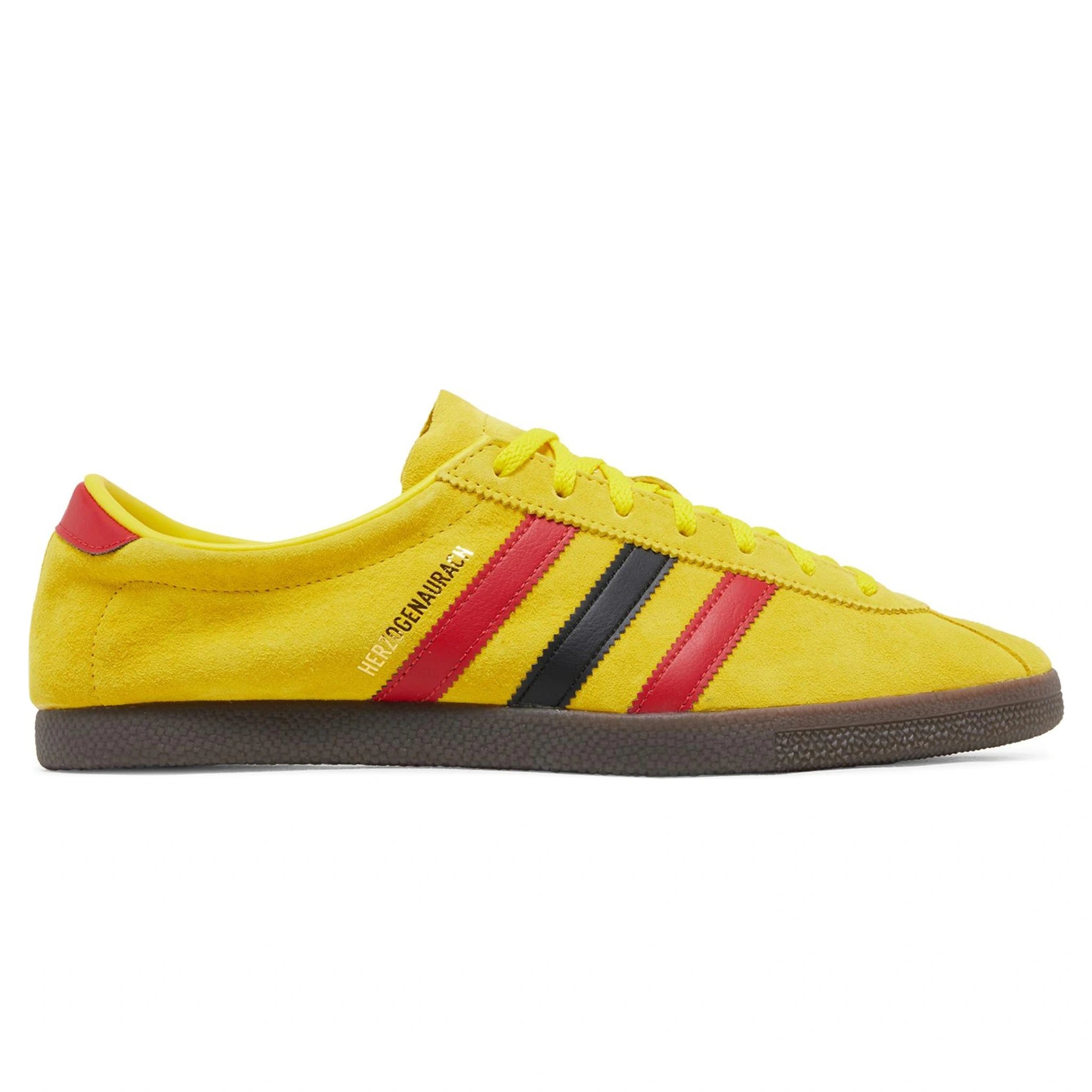 Adidas Herzogenaurach City Series Sneakers - Yellow & Scarlet Colorway | Casual Streetwear & Running Shoes for Men & Women