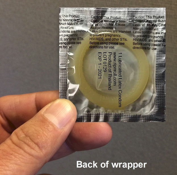 Premium Color Printed Foil Wrapper Condoms - Ultra Thin & Safe Protection for Romantic Nights & Travel