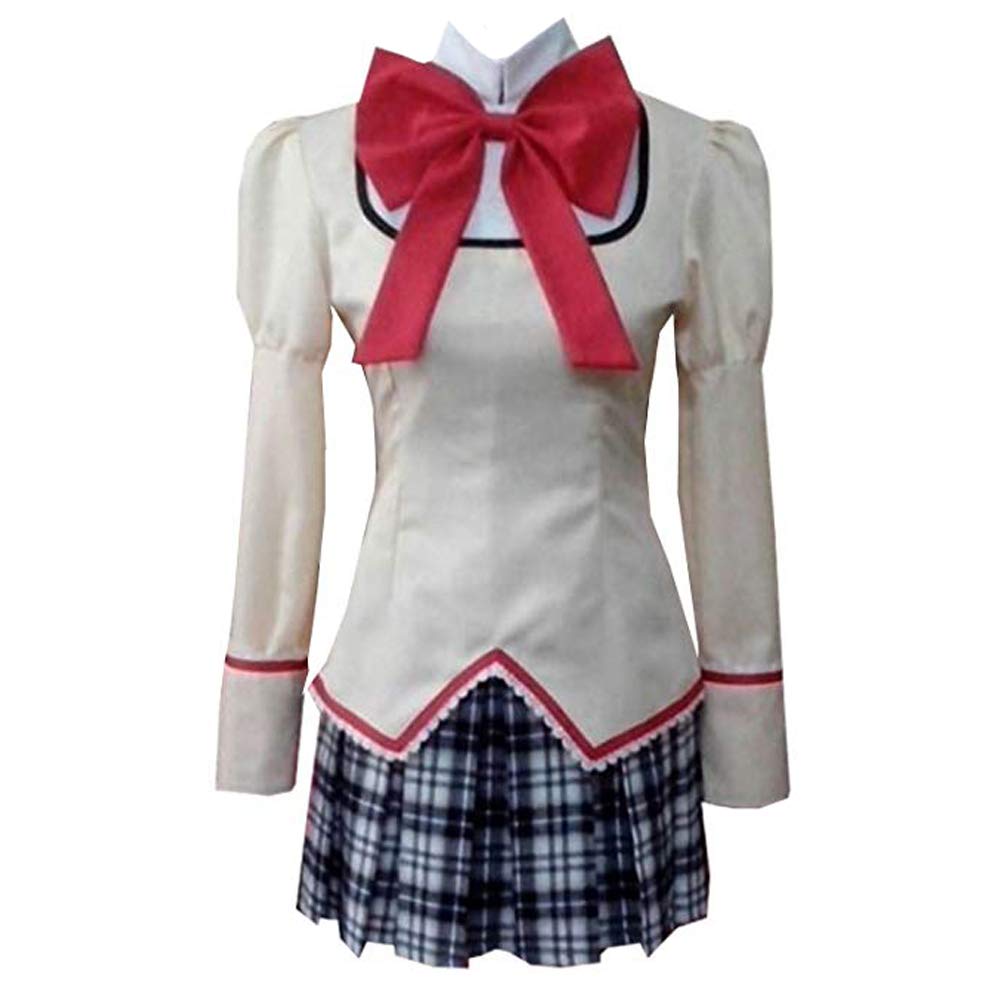 Anime Kaname Madoka Cosplay Costume - School Uniform Outfit for Halloween, Conventions & Anime Events | Perfect for Cosplay Enthusiasts & Collectors