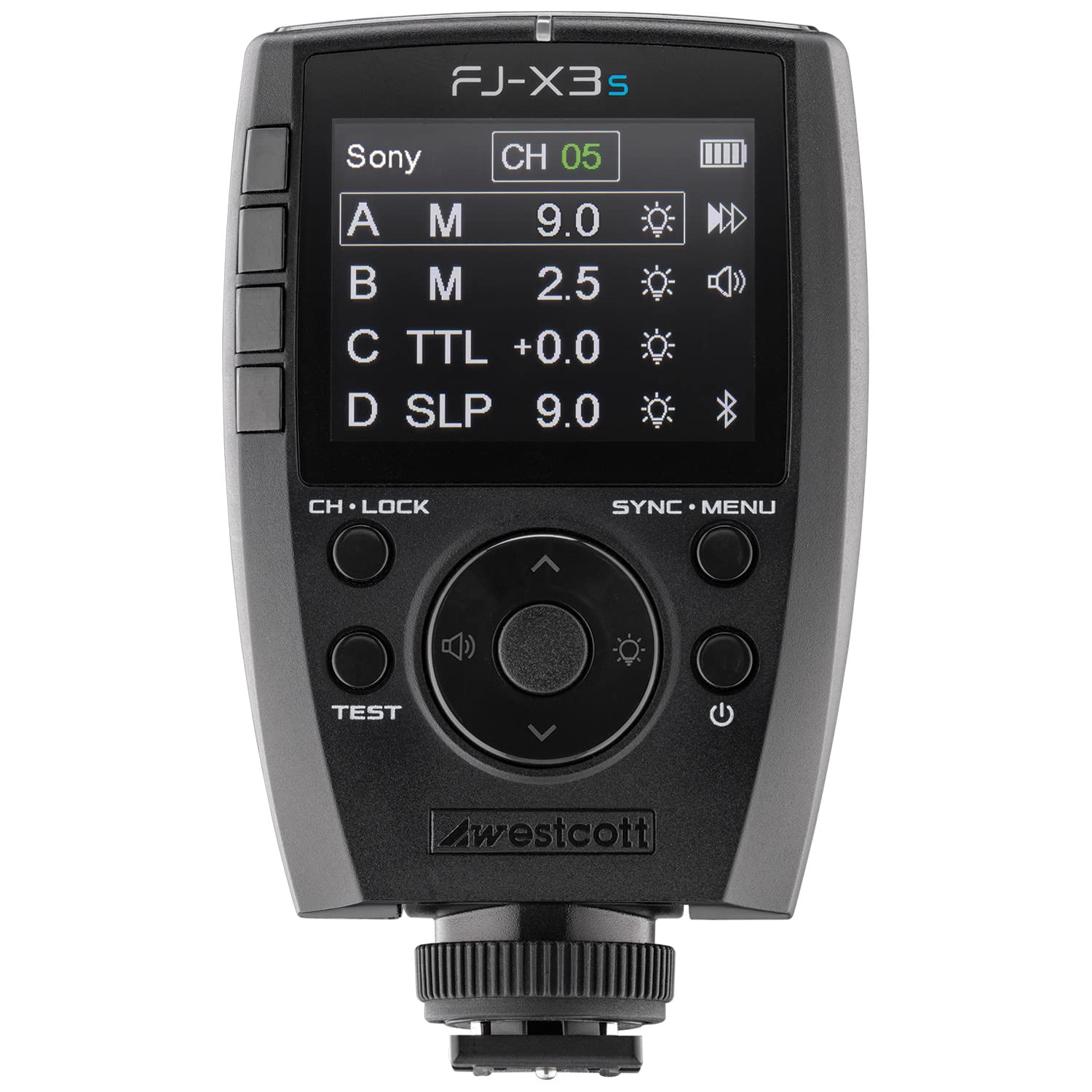 Westcott FJ-X3 S Wireless Flash Trigger for Sony Cameras - Hot Shoe Mount Compatible with FJ Wireless System | Perfect for Studio Photography, Outdoor Shoots & Event Coverage