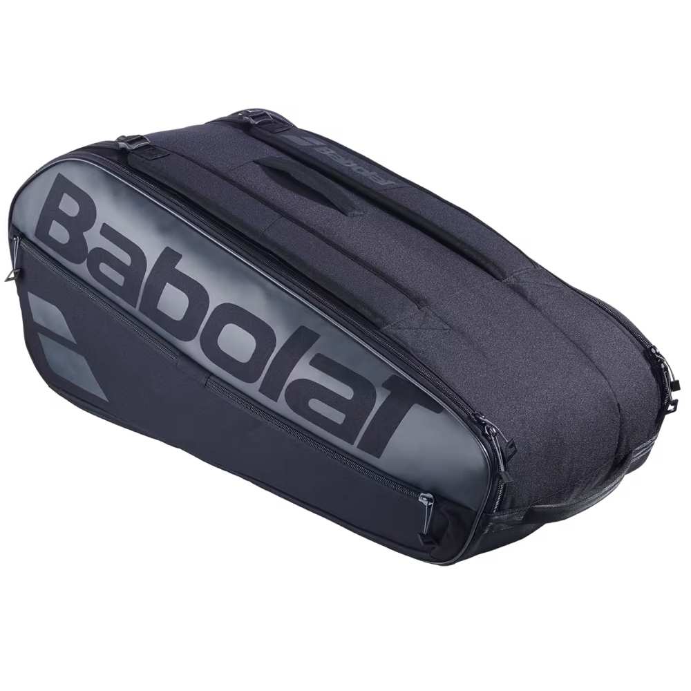 Babolat Evo Court L 9-Pack Tennis Racquet Bag - Black | Premium Tennis Gear for Players & Coaches | Perfect for Tournaments, Training & Court Storage