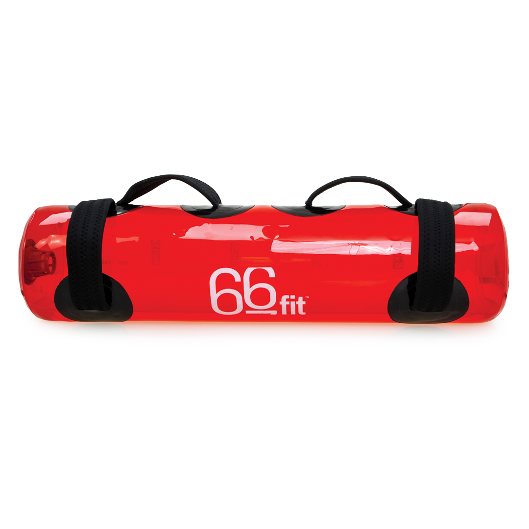 66Fit FLUX Power Bag - 25kg Water Weighted Training Bag for Strength & Fitness Workouts - Perfect for CrossFit, MMA, and Home Gym Exercises