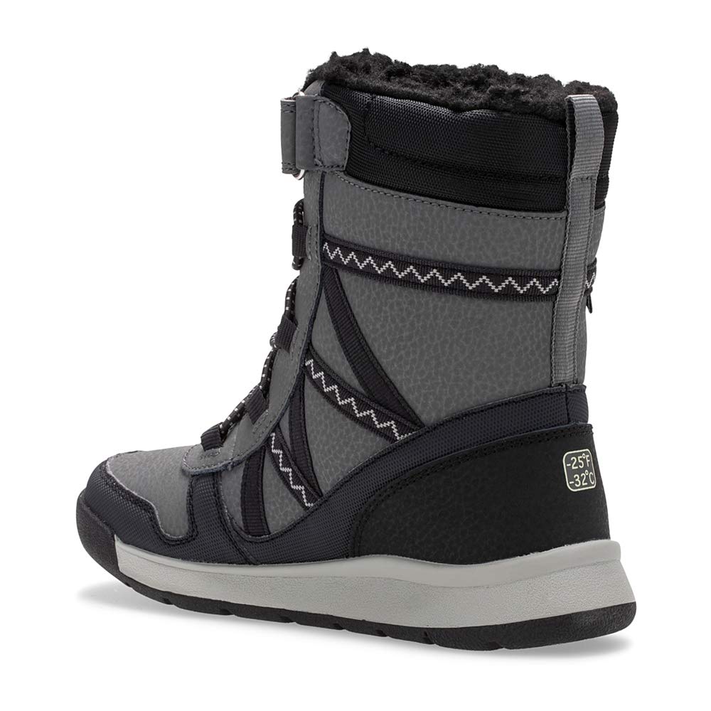 Merrell Kid's Snow Crush 2.0 Waterproof Winter Boots for Boys & Girls - Warm, Comfortable & Durable Snow Boots for Kids - Perfect for Snow Play, Hiking & Outdoor Adventures