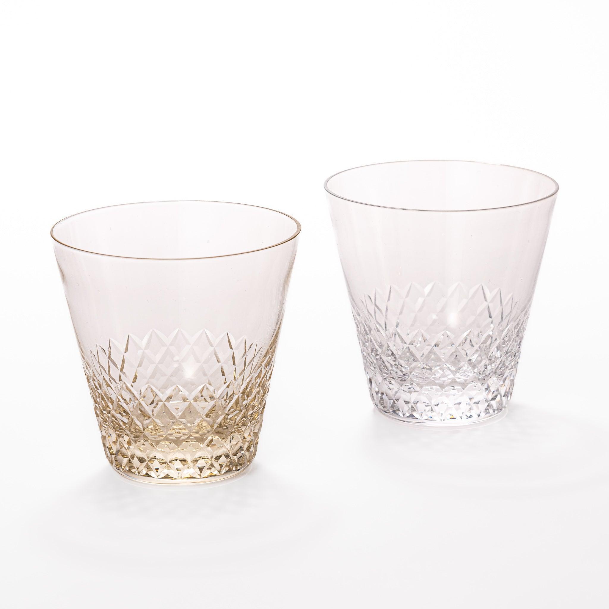 Vintage Style Rocks Glasses - Set of 4 Old Fashioned Whiskey Glasses for Bourbon, Scotch & Cocktails - Perfect for Home Bar, Gifts & Entertaining