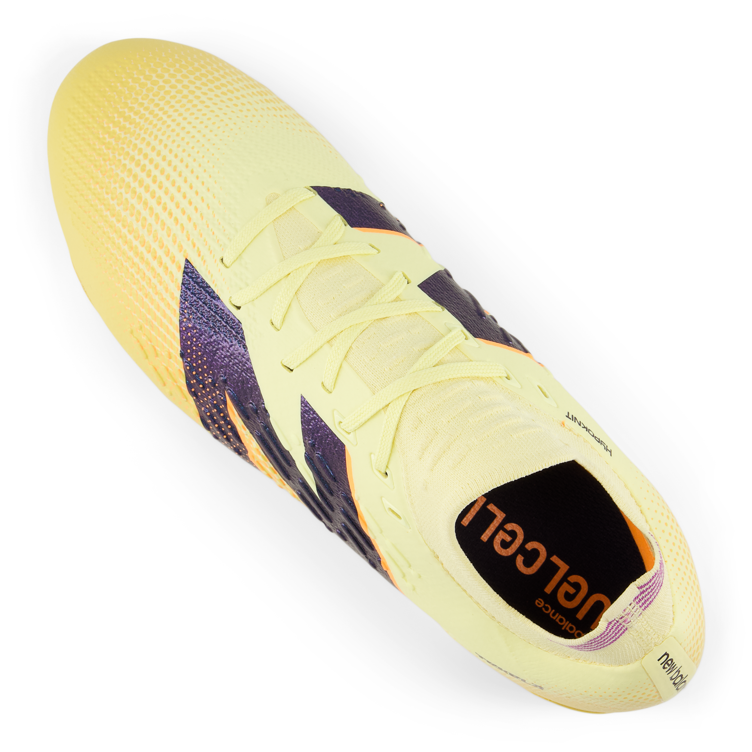 New Balance Tekela Pro Low Laced V4+ FG Soccer Cleats for Men - Lightweight Football Boots with Enhanced Grip (Parchment/Clementine/Passion Fruit) - Perfect for Turf Matches & Training Sessions
