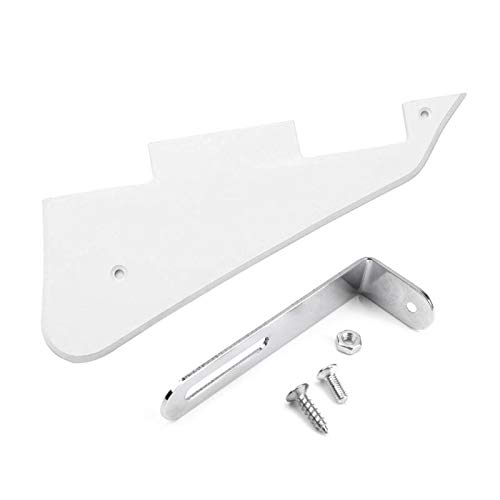5-Piece Guitar Pickguard Scratch Plate Set for Gibson Les Paul - Black Replacement Parts | Perfect for DIY Guitar Repair & Customization