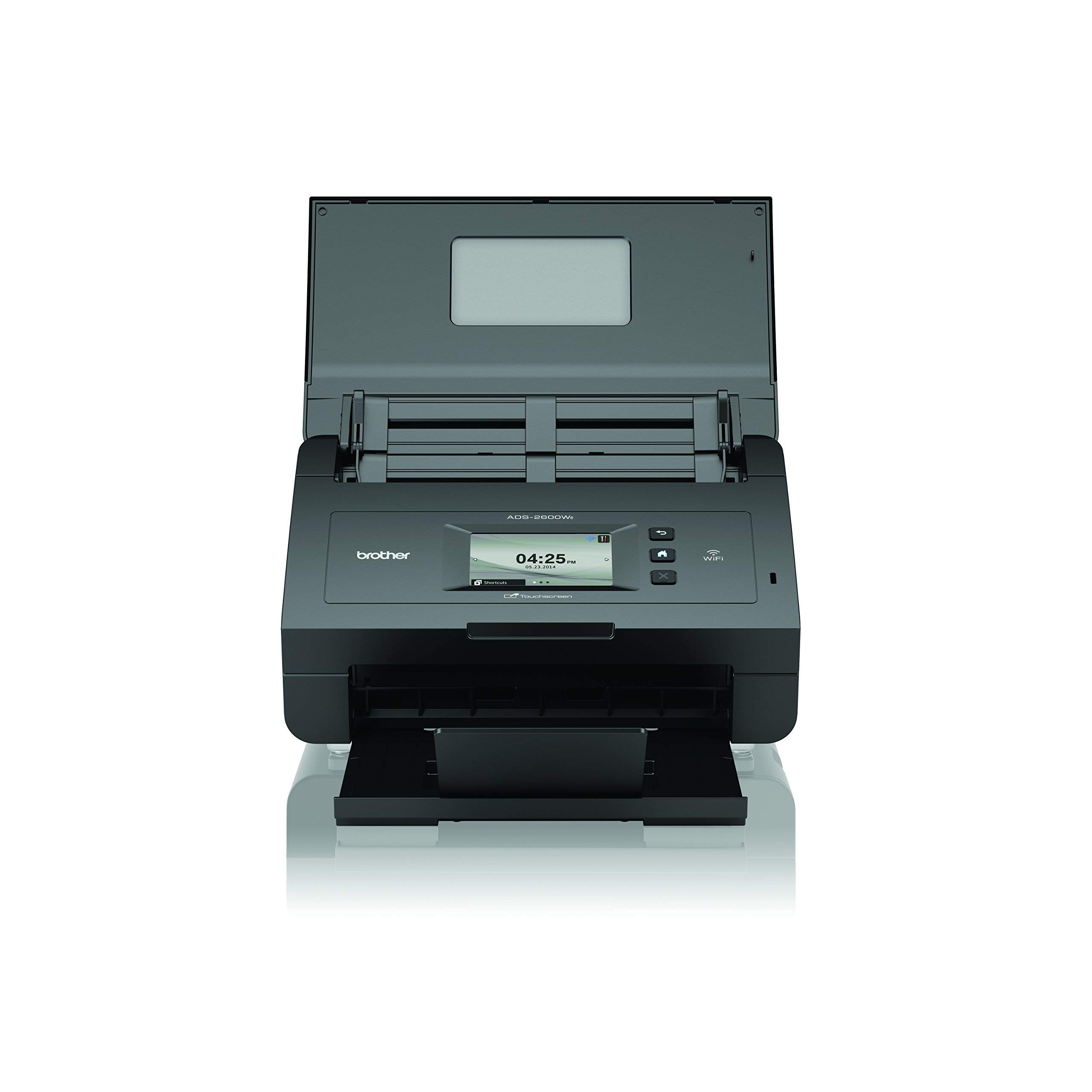 Brother ADS-2600WE High-Speed Network Desktop Document Scanner with Wi-Fi | Certified Renewed | Perfect for Home Office, Small Business & Paperless Workflow