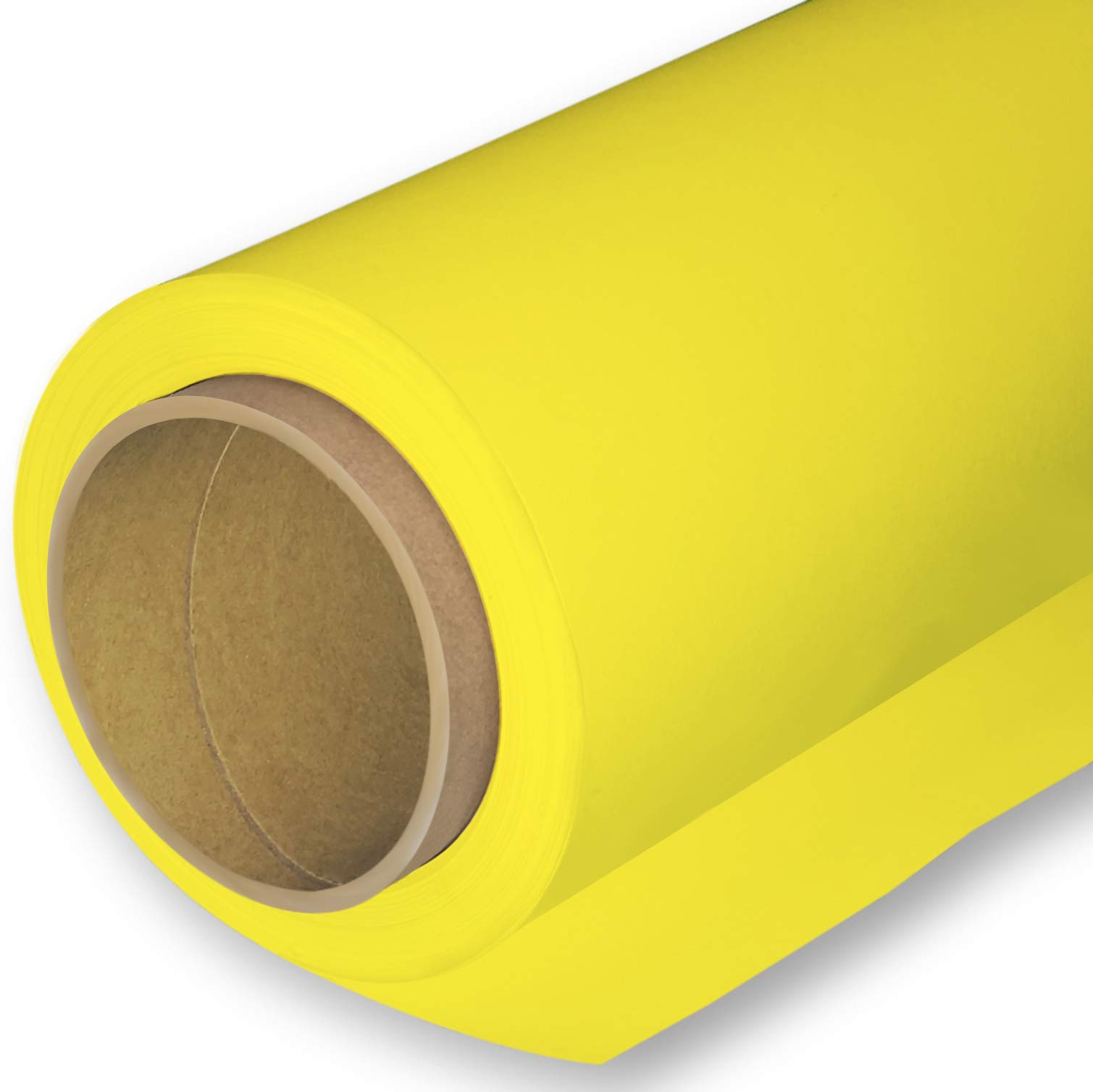 Huamei Seamless Photography Background Paper - 107-Inch x 36-Feet Yellow Photo Backdrop (Aspen) for Studio, Portrait, Product Photography & YouTube Videos