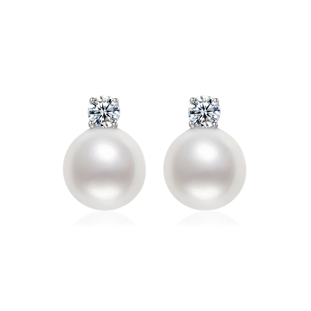 18K Gold Hanadama Akoya Pearl Earrings - AAA Quality Japanese Cultured Pearls for Women | Perfect for Weddings, Parties & Special Occasions