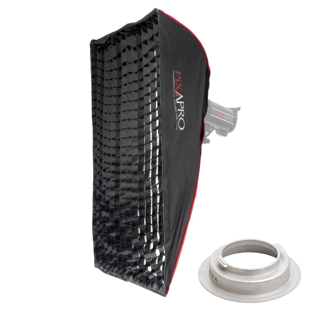 60cm x 120cm (23.6x47.2 Inch) Professional Asymmetrical Offset Softbox for Photography - Perfect for Studio, Portrait, and Product Lighting