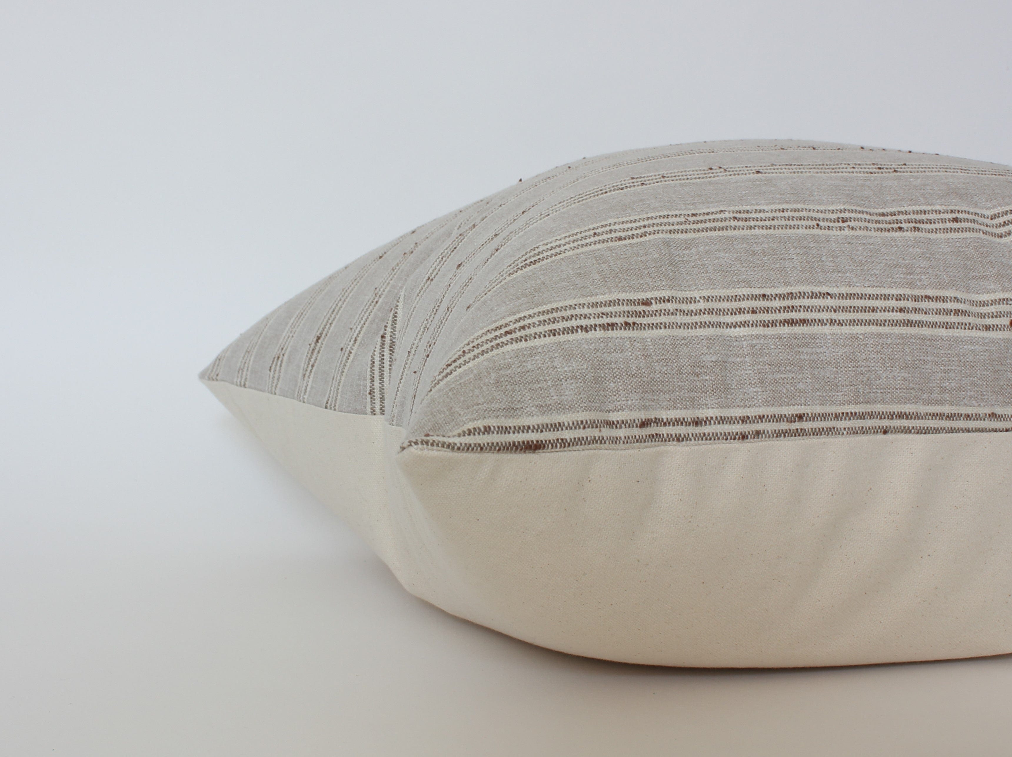 Landyn Stripe Pillow Cover - Soft & Stylish Decorative Cushion Case for Sofa, Bed, Living Room - 18x18 Inches - Home Decor Accent